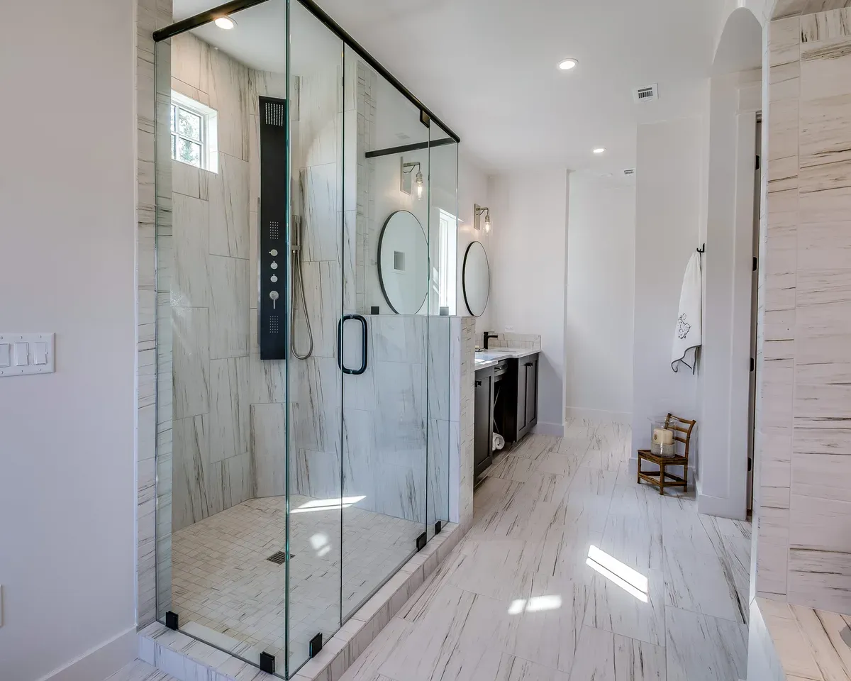 Shower Cleaning Card By Haugland Brothers