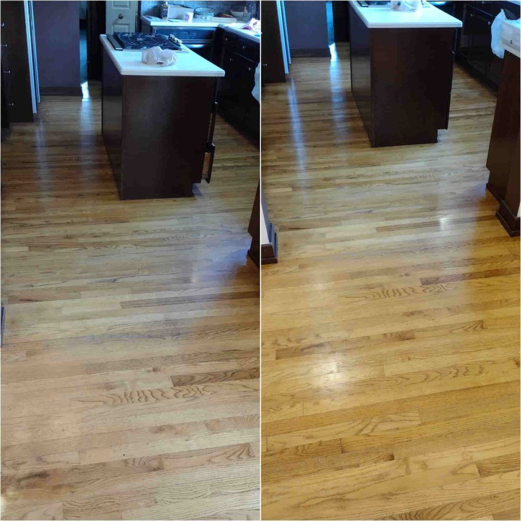 wood floor cleaning