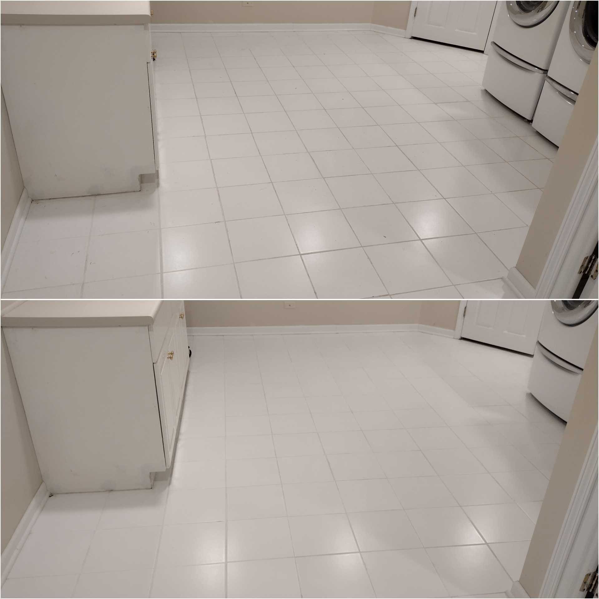 cleaning bathroom grout
