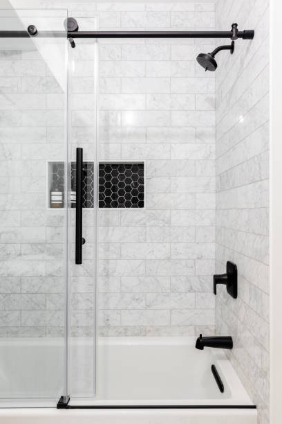 cleaning glass shower doors