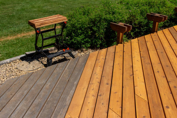 deck staining