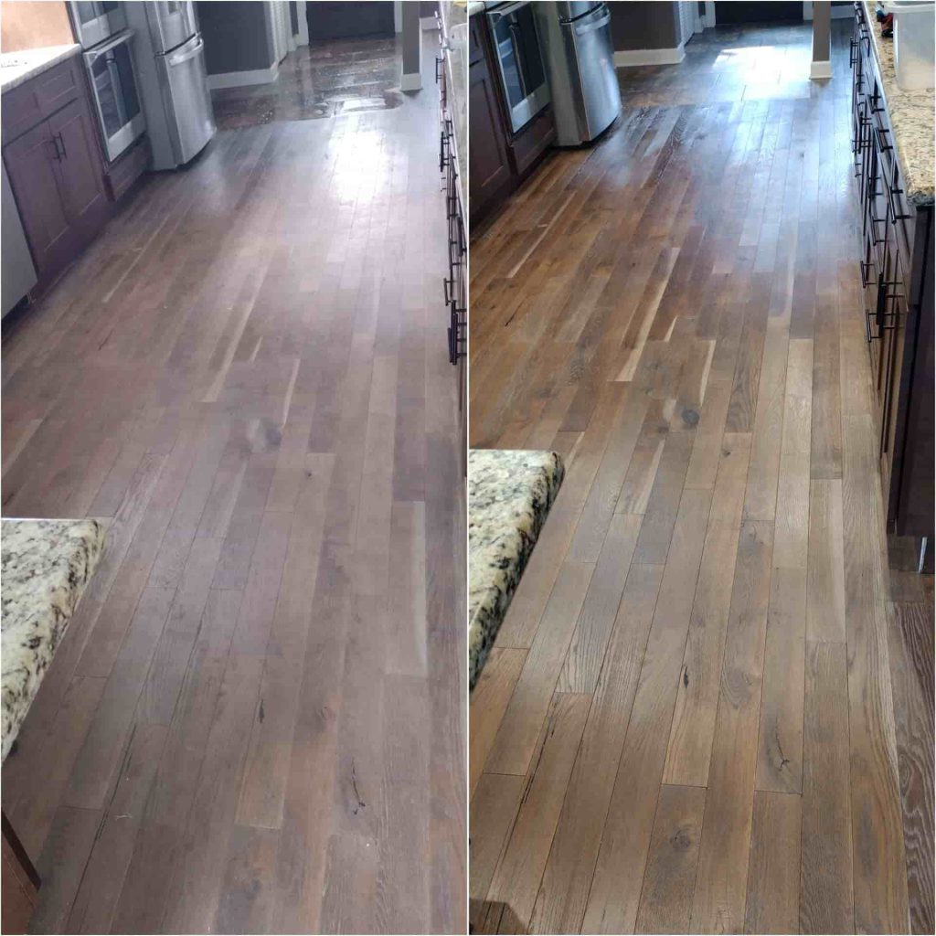 cleaning wood floors