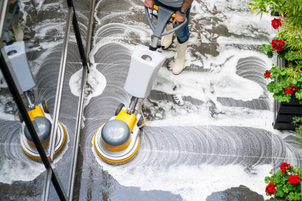 commercial floor cleaning