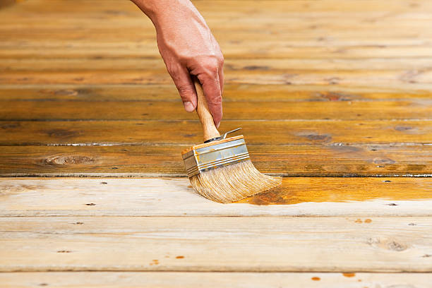 deck staining