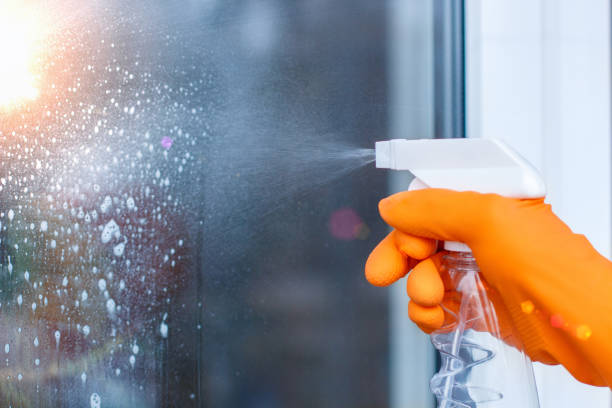 cleaning shower doors