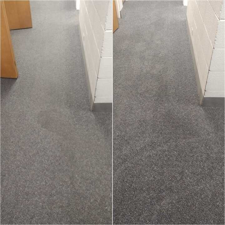 commercial carpet cleaning