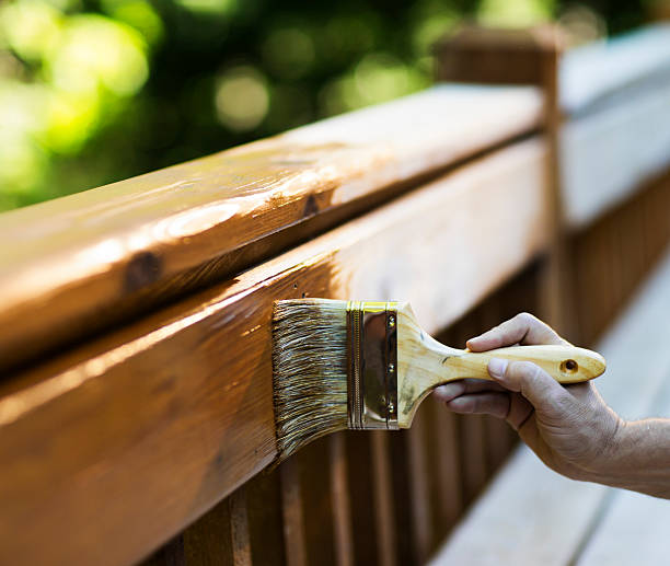 deck staining service