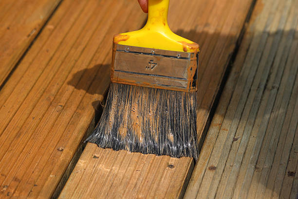 deck staining service