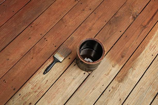 deck staining service