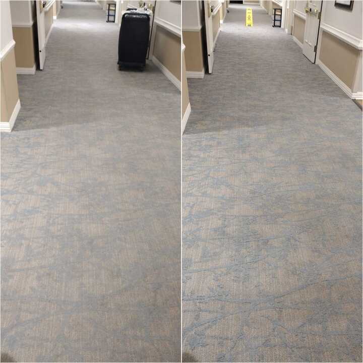 commercial carpet cleaning