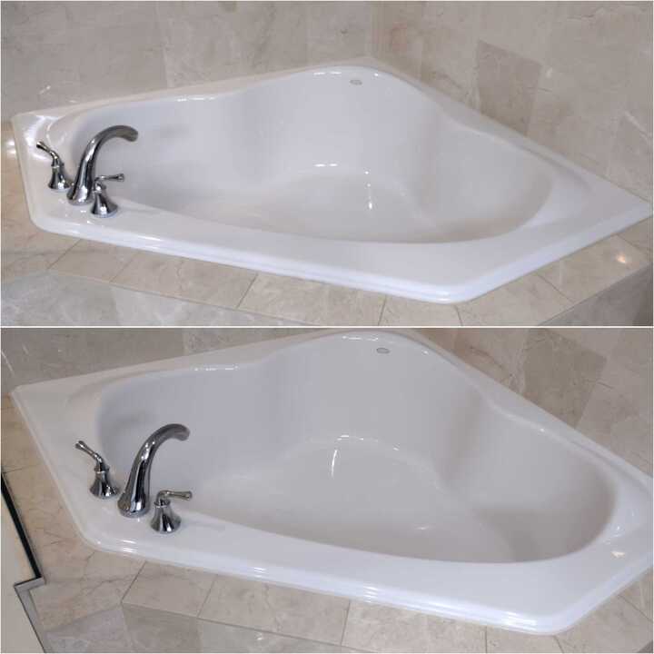 bathtub cleaning