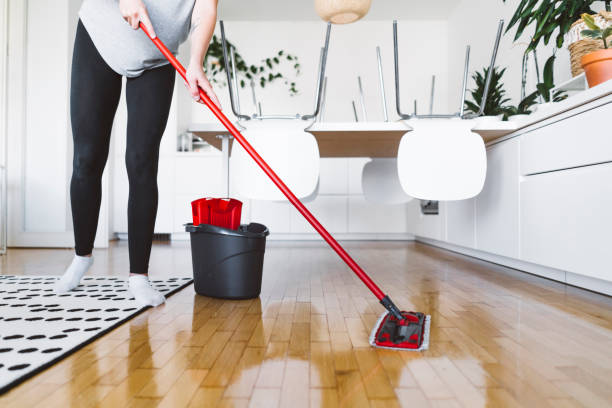 cleaning wood floors