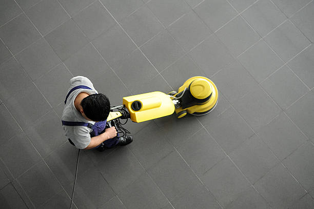 tile floor cleaning