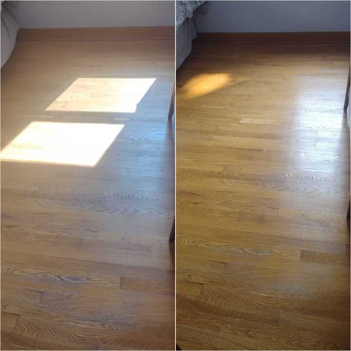 wood floor cleaning