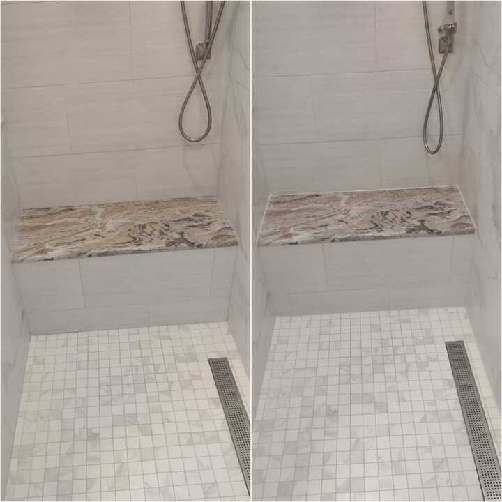 best way to clean shower grout