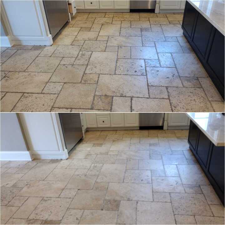 stone and grout cleaning