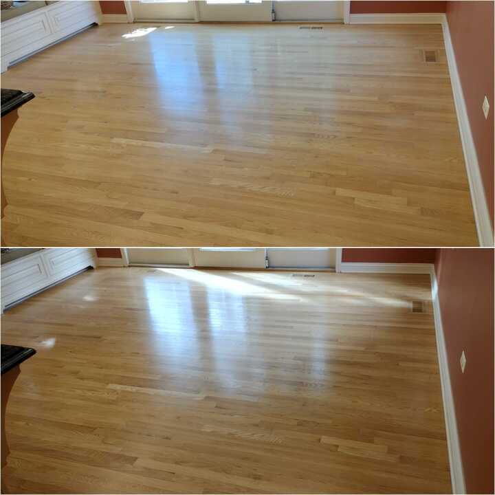 hard wood floor cleaning