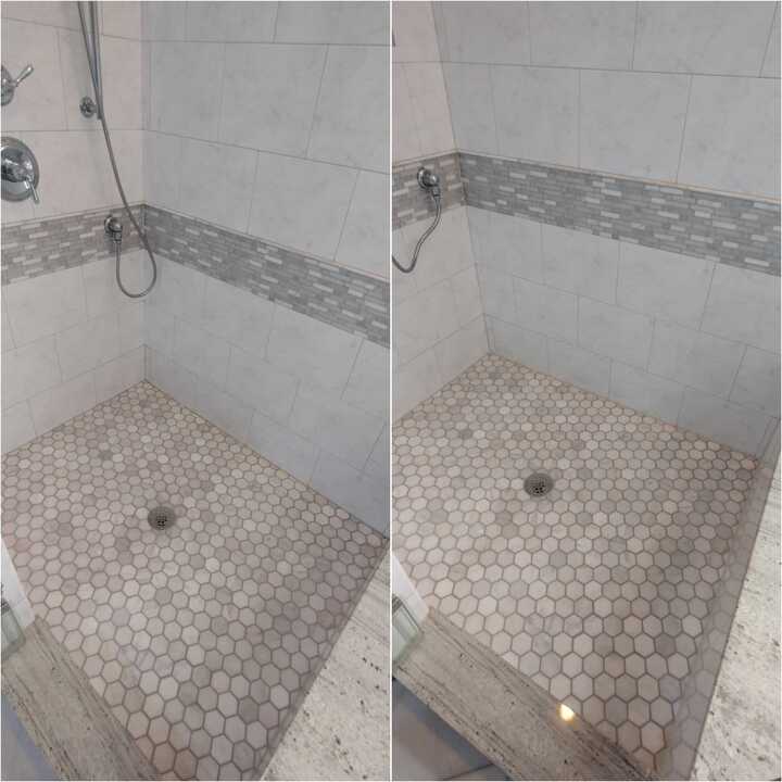 shower cleaning