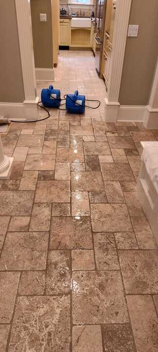 cleaning grout