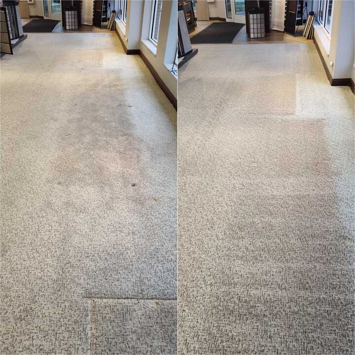 commercial carpet cleaning